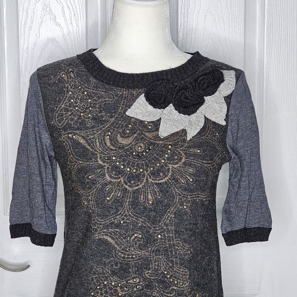 Rene Derhy Parisian Brand Ruffled Dress - Picture 3 of 16